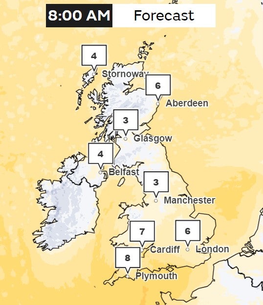 Mapped Snow and ice Met Office warnings as UK hit by overnight freeze